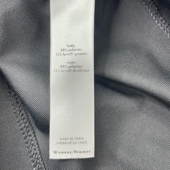 Lucy Women’s Charcoal Grey Performance Zip Up Light Weight Tech Jacket, size XS - Picture 7 of 10